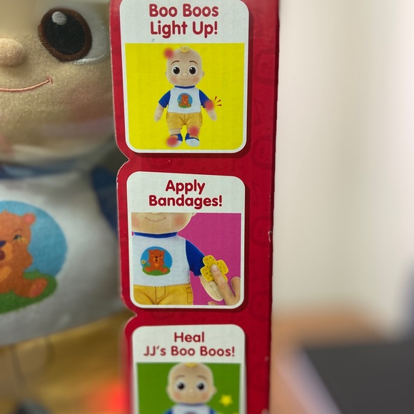 NIB Talking and Singing COCOMELON Plush doll • LIGHT & SOUNDS and SING ALONG: - Picture 5 of 12